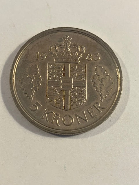 5 Kroner 1983 Danmark