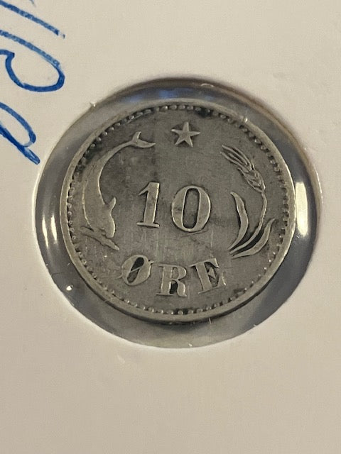 10 øre 1897 Danmark