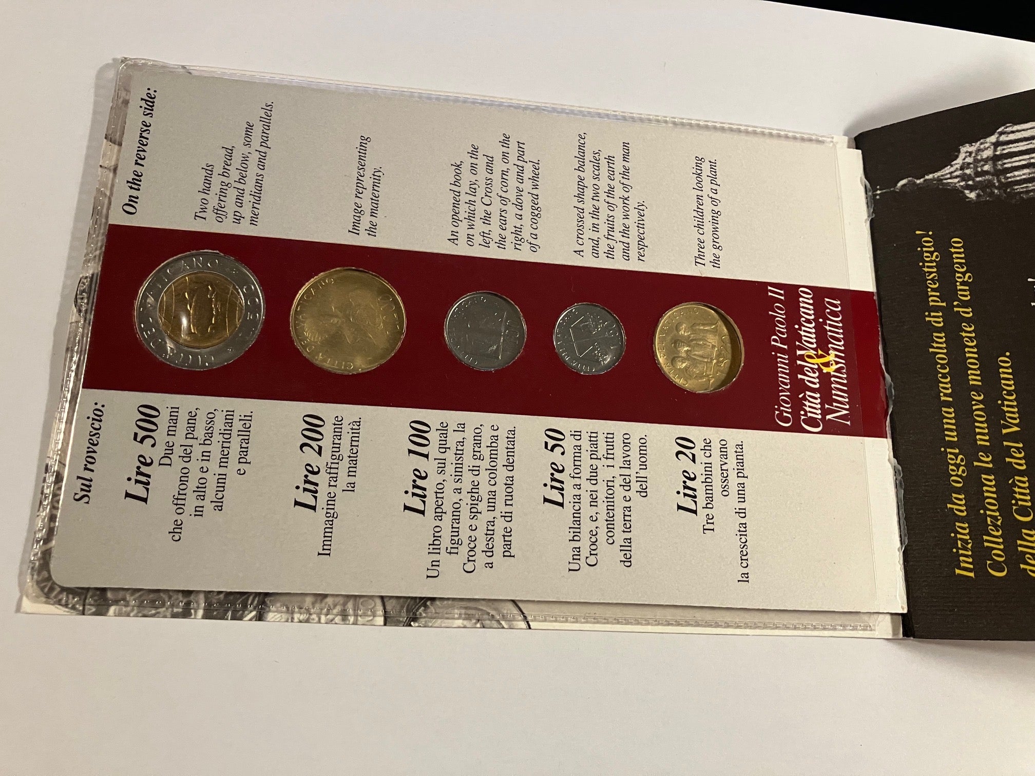 Vatikanet - Møntsæt