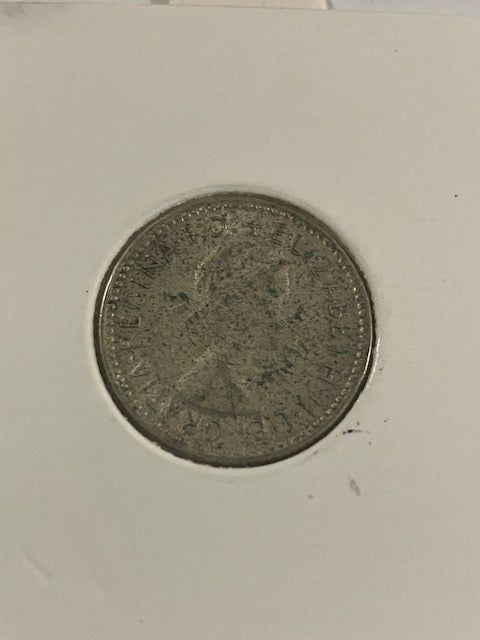 6 Pence Austrailia 1956