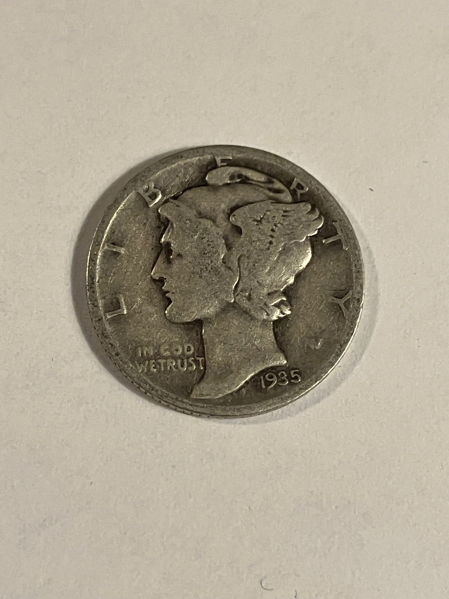 One Dime USA 1935