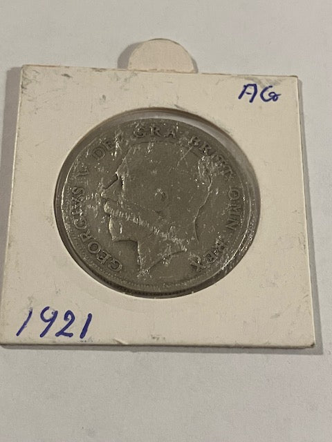 Half Crown 1921 England