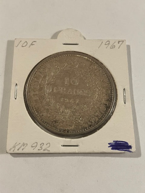 10 Francs 1967 Frankrig