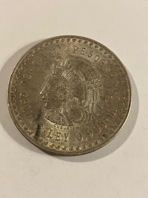 5 Pesos 1948 Mexico