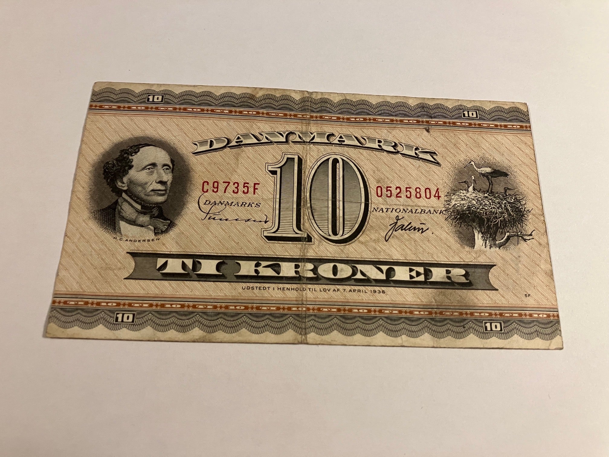 10 Kroner 1973