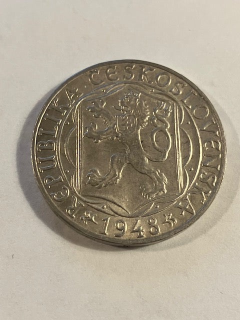 100 Korun 1948 Czechoslovakia