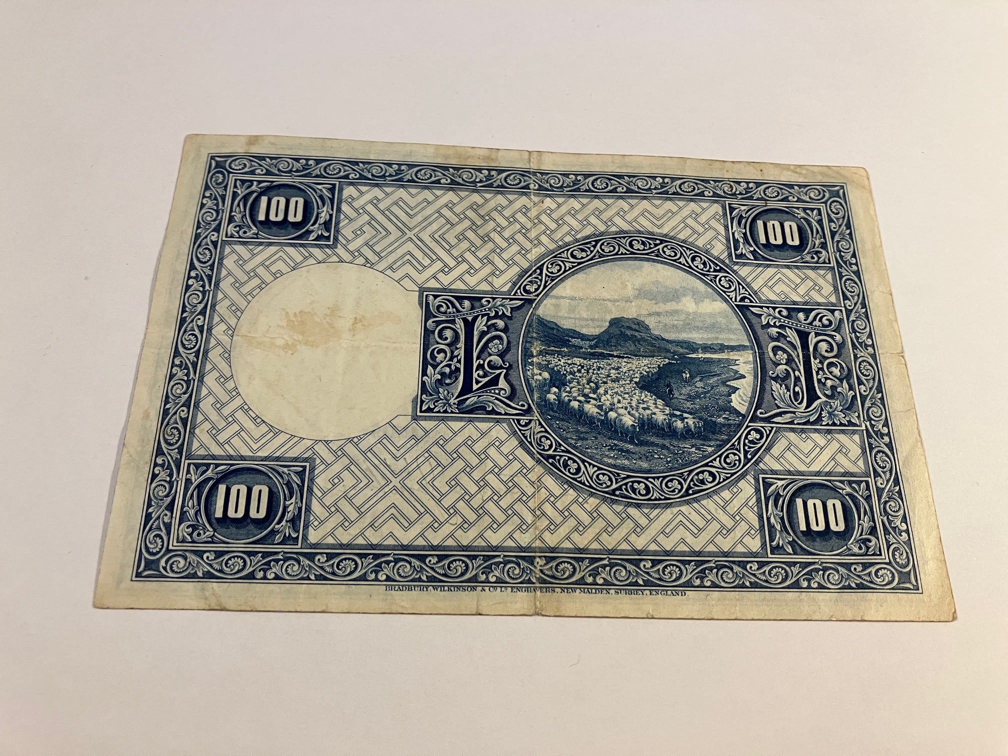 100 Kronur 1928 Iceland