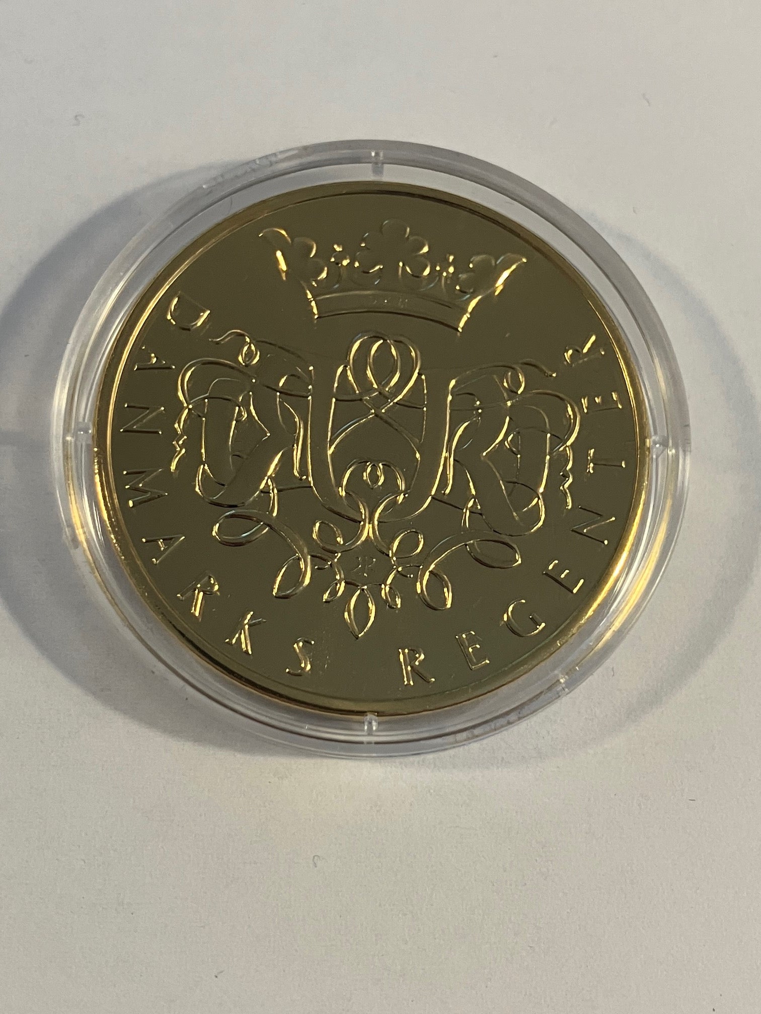 Christian IV 1588-1648 Forgyldt medalje