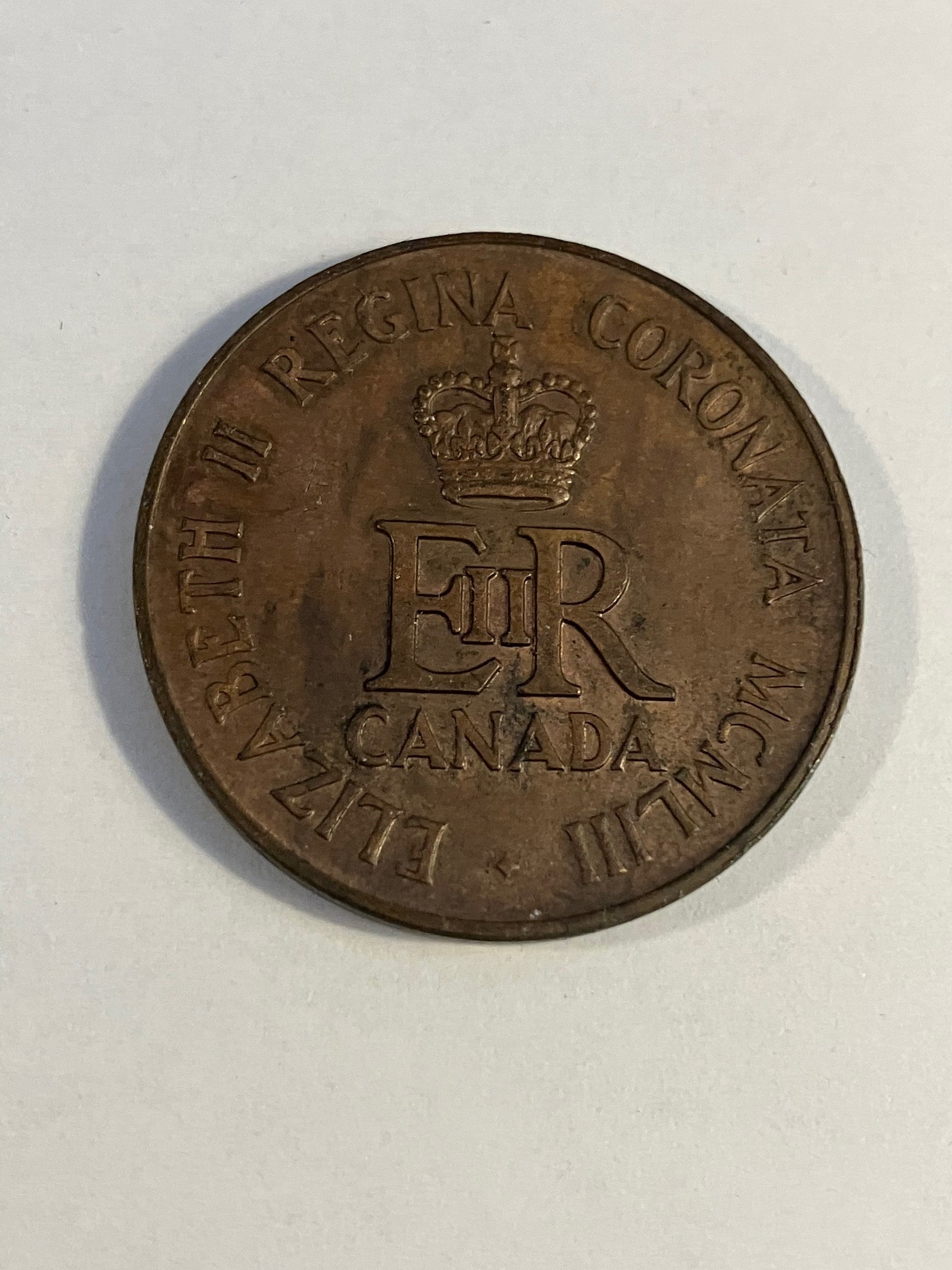 Elizabeth II Regina Coronata MCMLIII Canada Medal