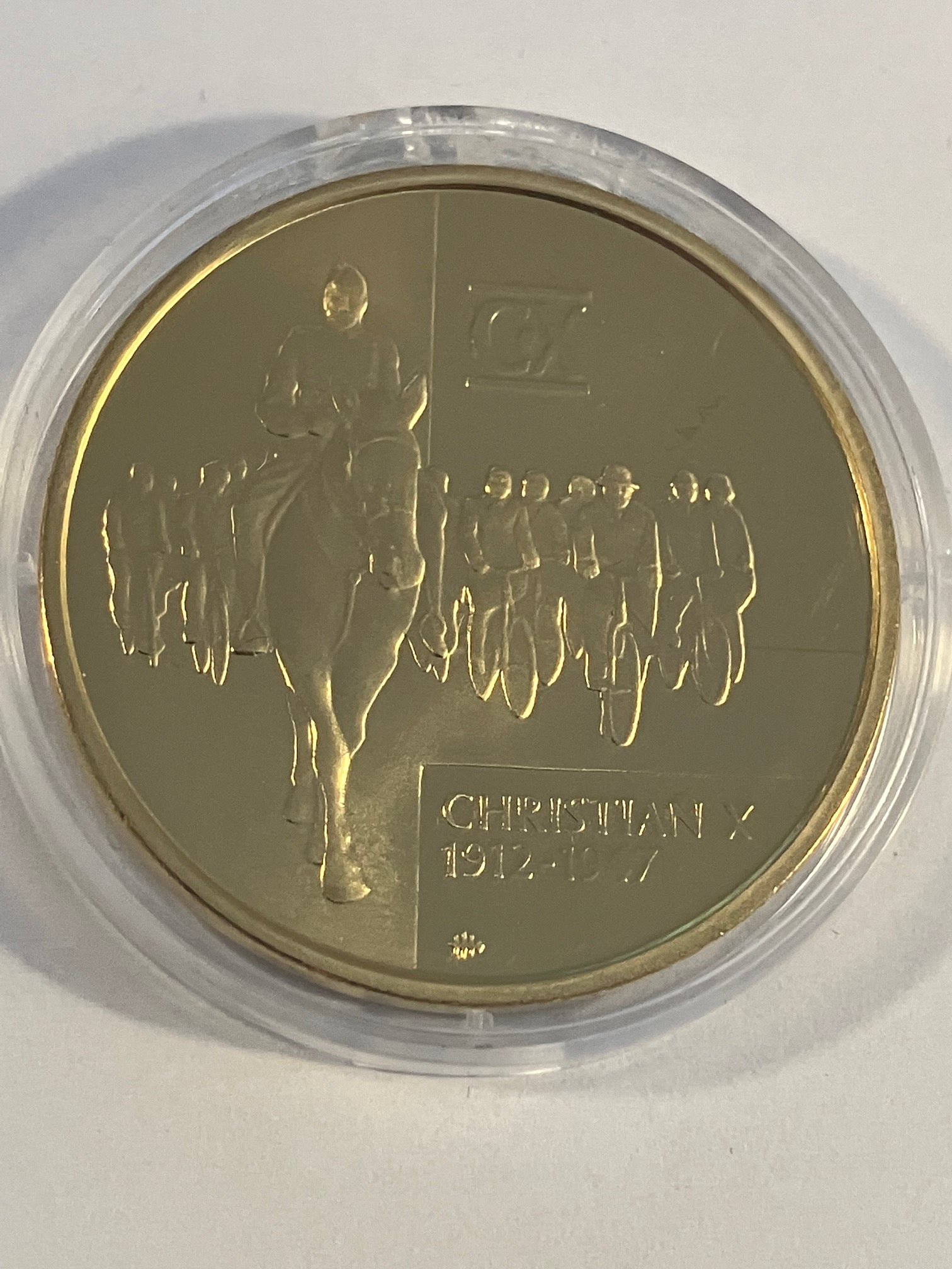 Christian X Forgyldt Medalje