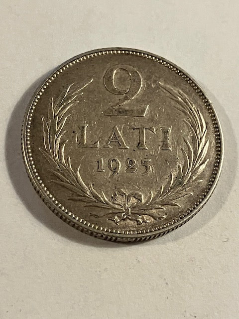 2 Lati Latvia 1925