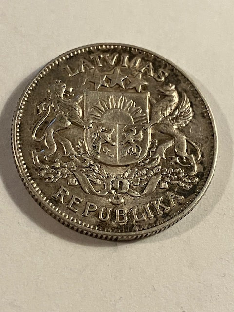 2 Lati Latvia 1925