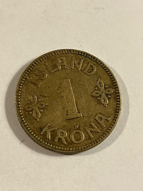 1 Krona 1940 Iceland