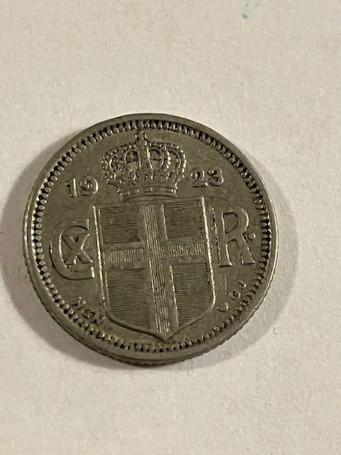 10 Aurar 1923 Iceland