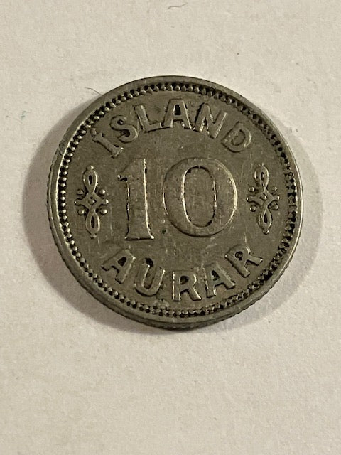 10 Aurar 1923 Iceland