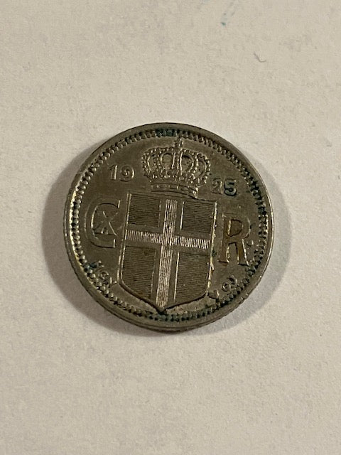 10 Aurar 1925 Iceland