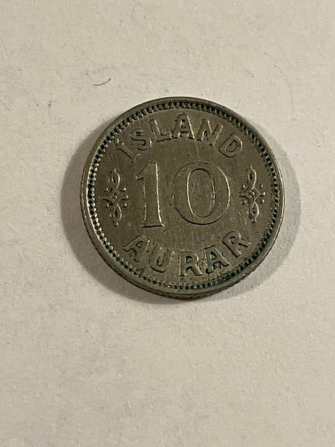 10 Aurar 1925 Iceland