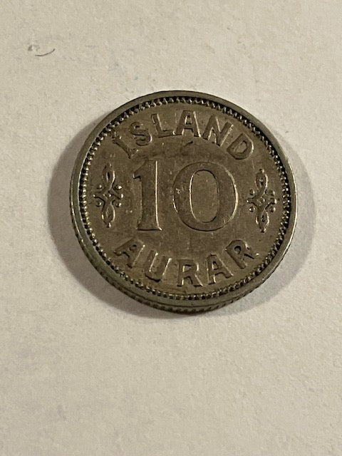 10 Aurar 1929 Iceland