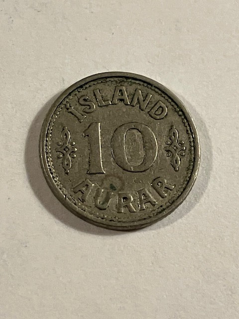 10 Aurar 1939 Iceland