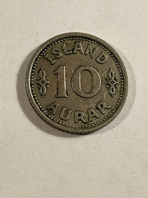 10 Aurar 1940 Iceland