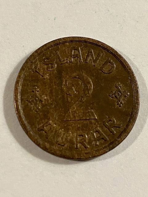 2 Aurar 1938 Iceland