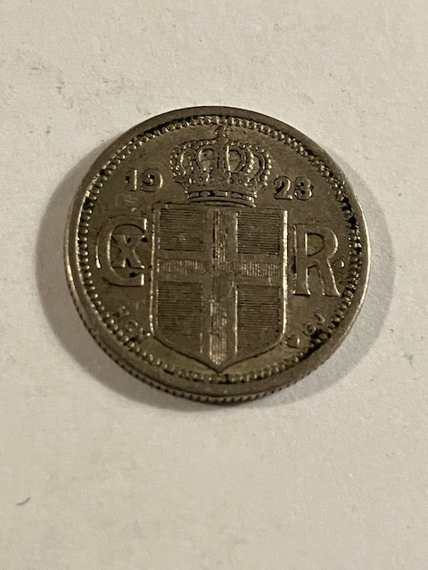 25 Aurar 1923 Iceland