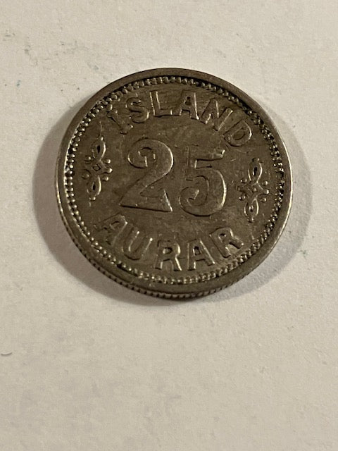 25 Aurar 1923 Iceland