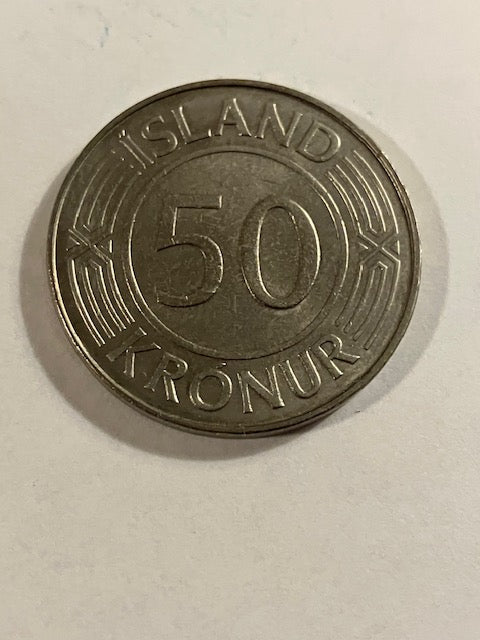 50 Kronur 1971 Iceland