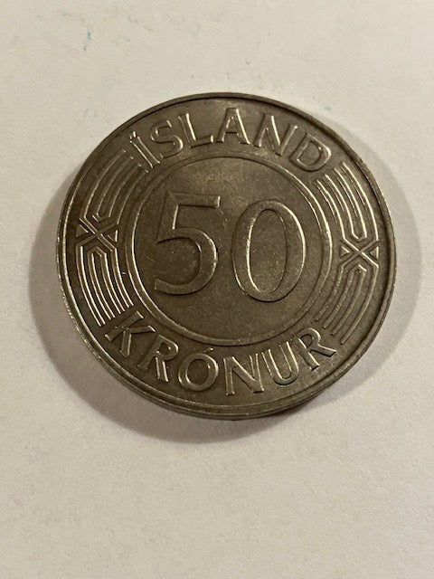 50 Kronur 1973 Iceland