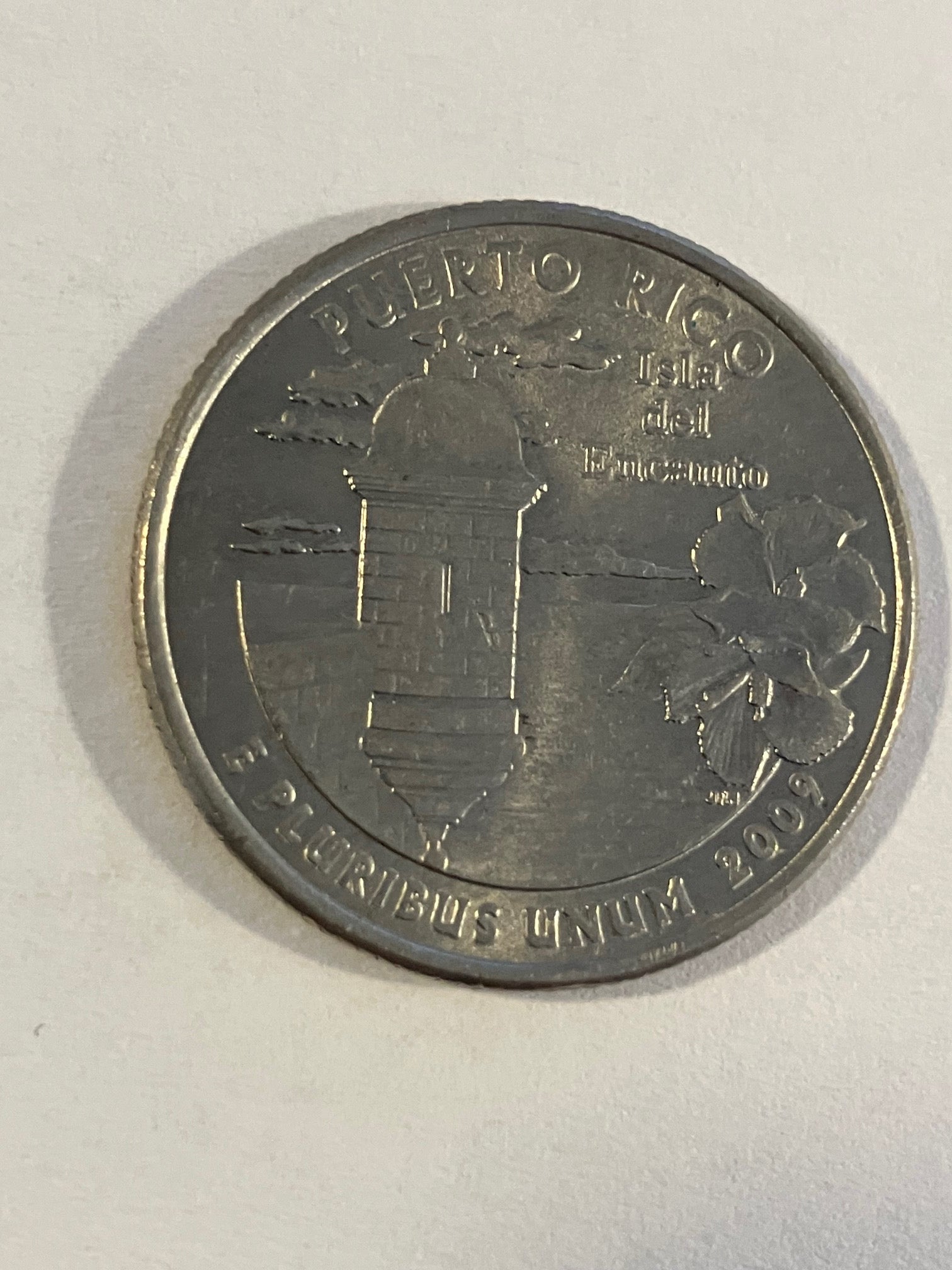 Quarter Dollar USA Puerto Rico 2009