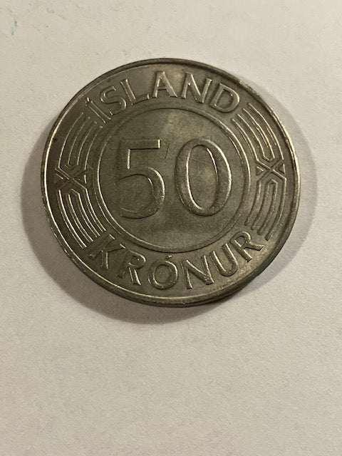 50 Kronur 1974 Iceland