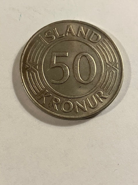 50 Kronur 1975 Iceland