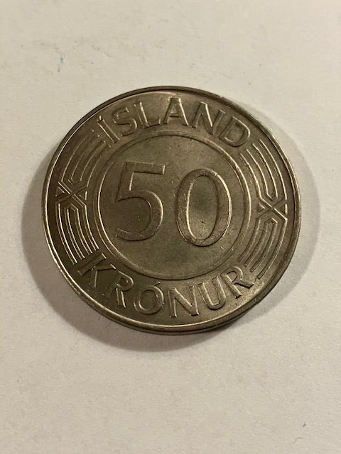 50 Kronur 1976 Iceland