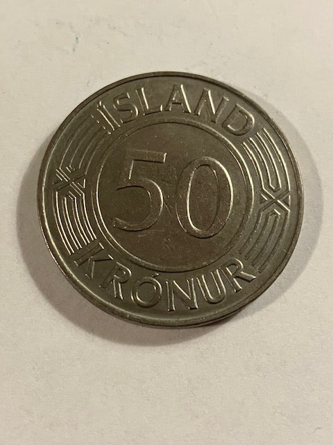 50 Kronur 1978 Iceland