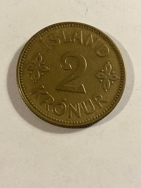 2 Kronur 1925 Iceland