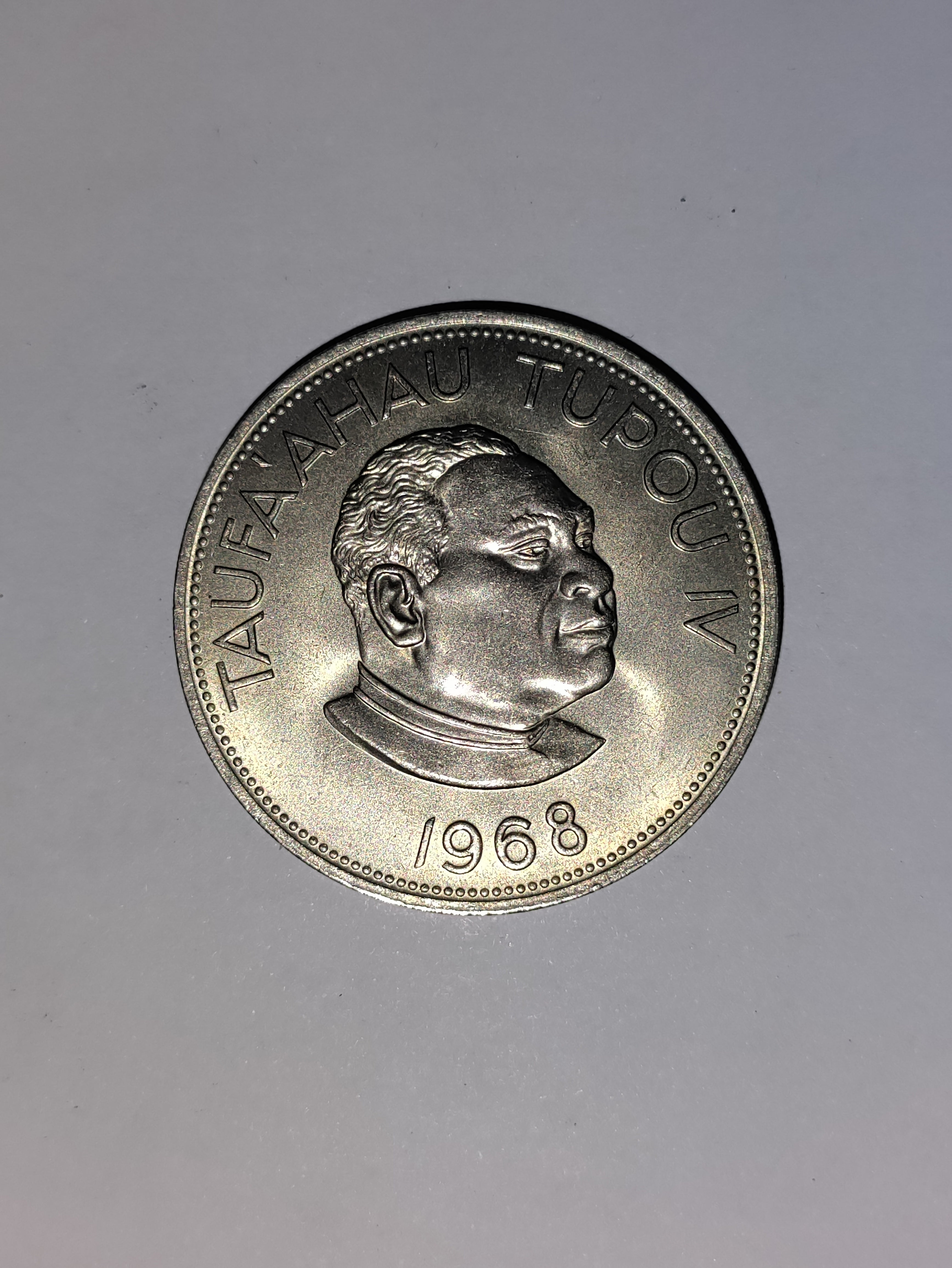 Pa'anga Tonga 1968