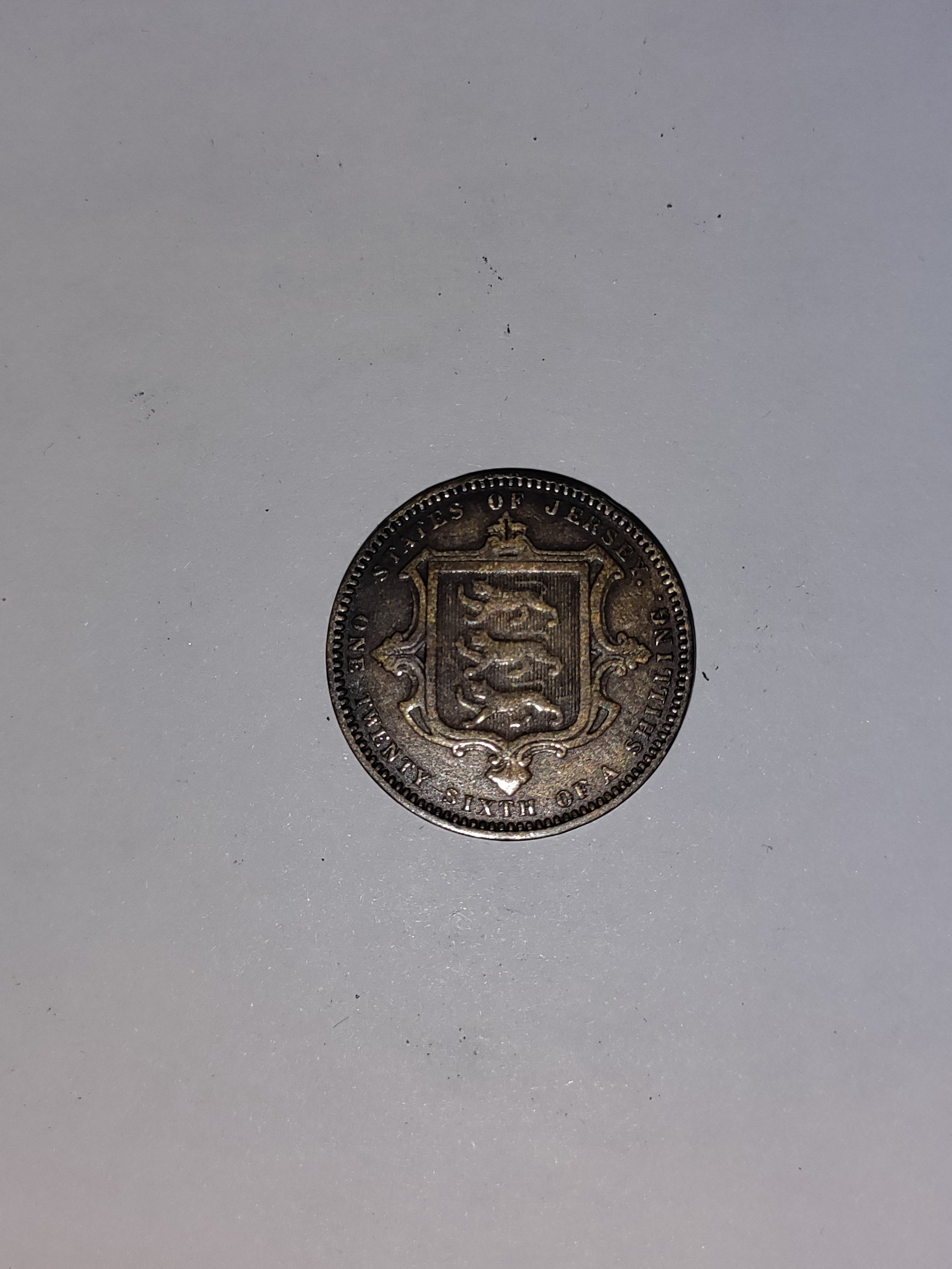 1/26 Of a Shilling Jersey 1871