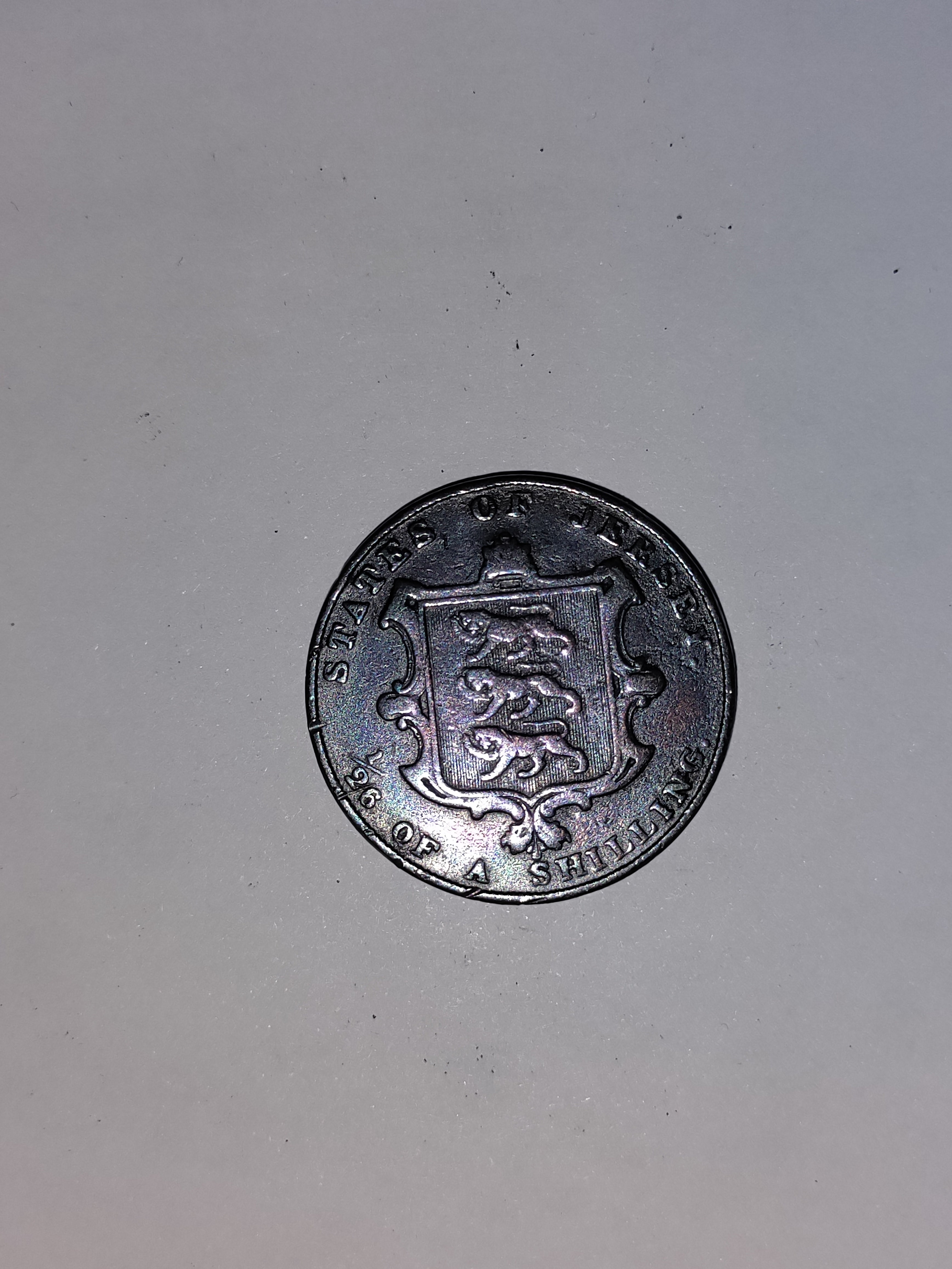 1/26 Of A Shilling Jersey 1861