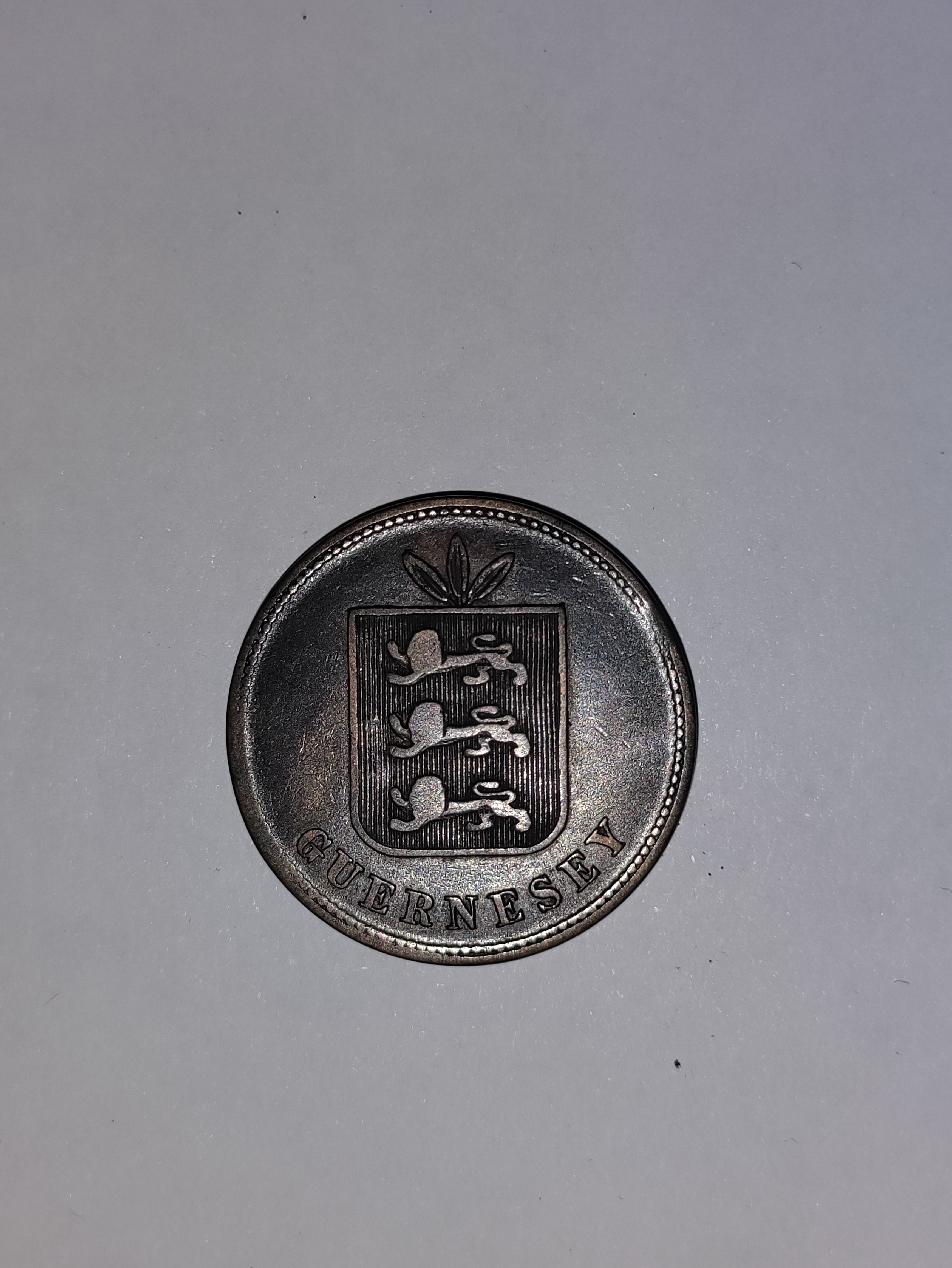 4 Doubles Guernsey 1864
