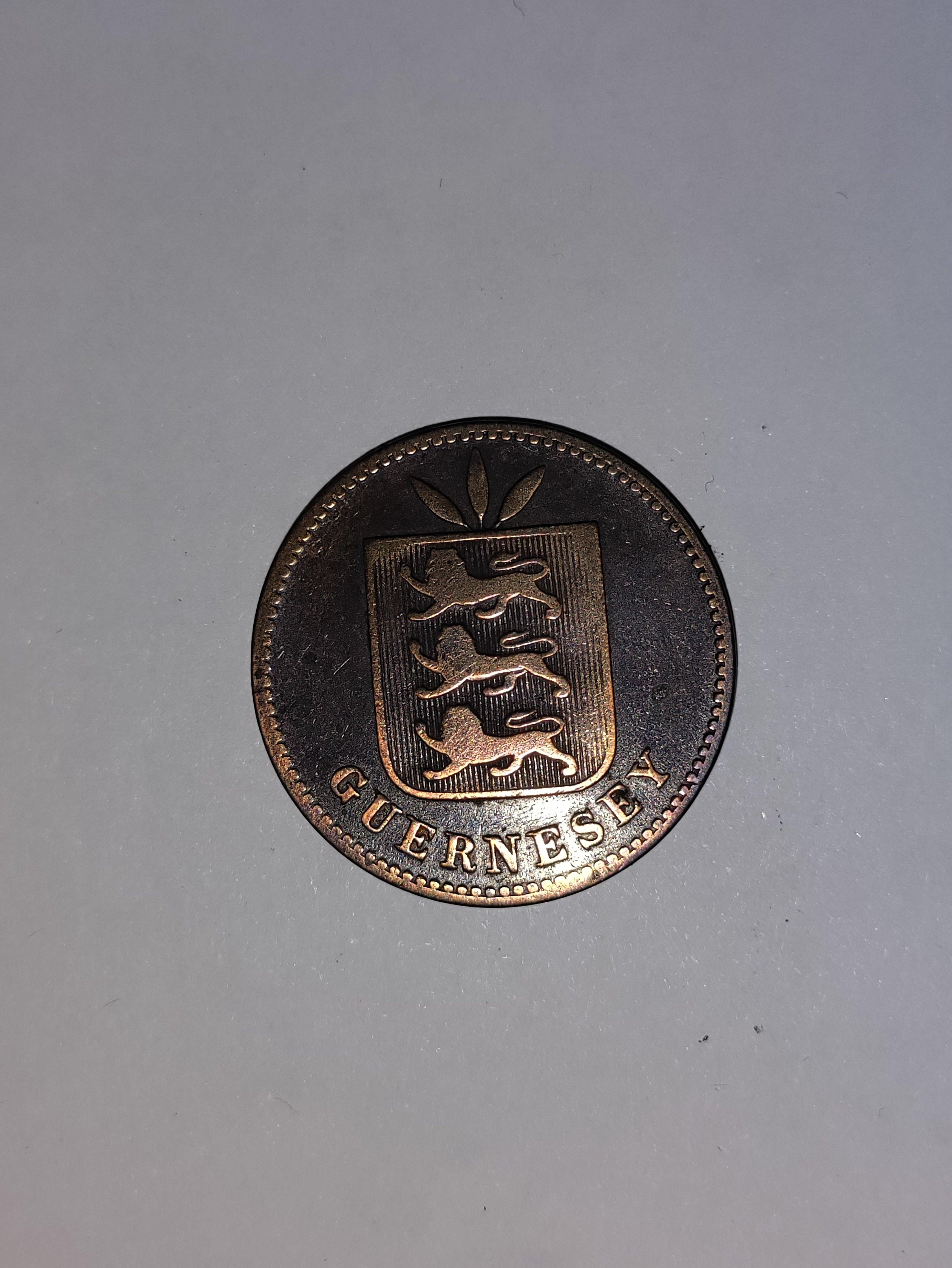 4 Doubles 1893 Guernsey