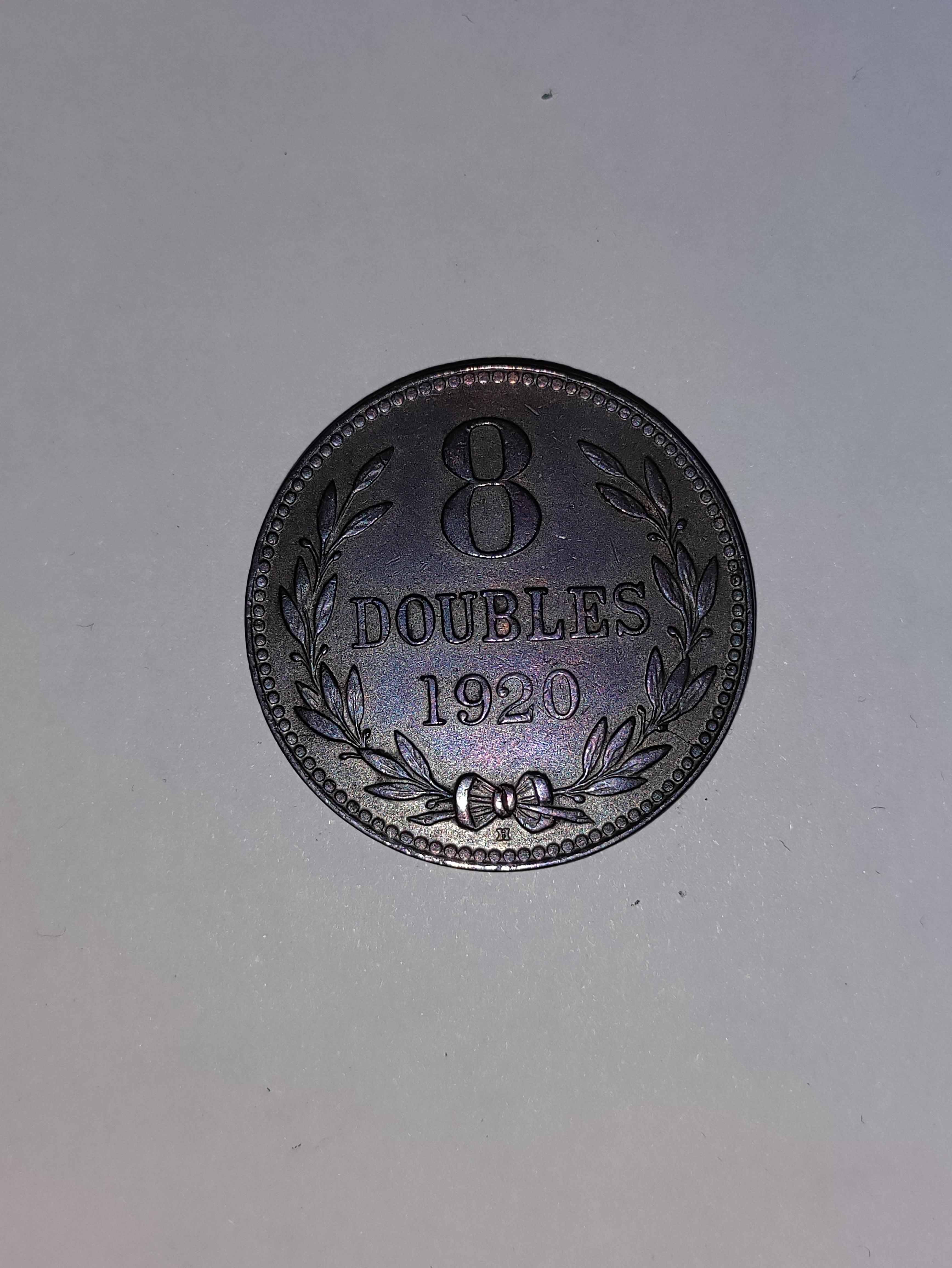 8 Doubles 1920 Guernsey
