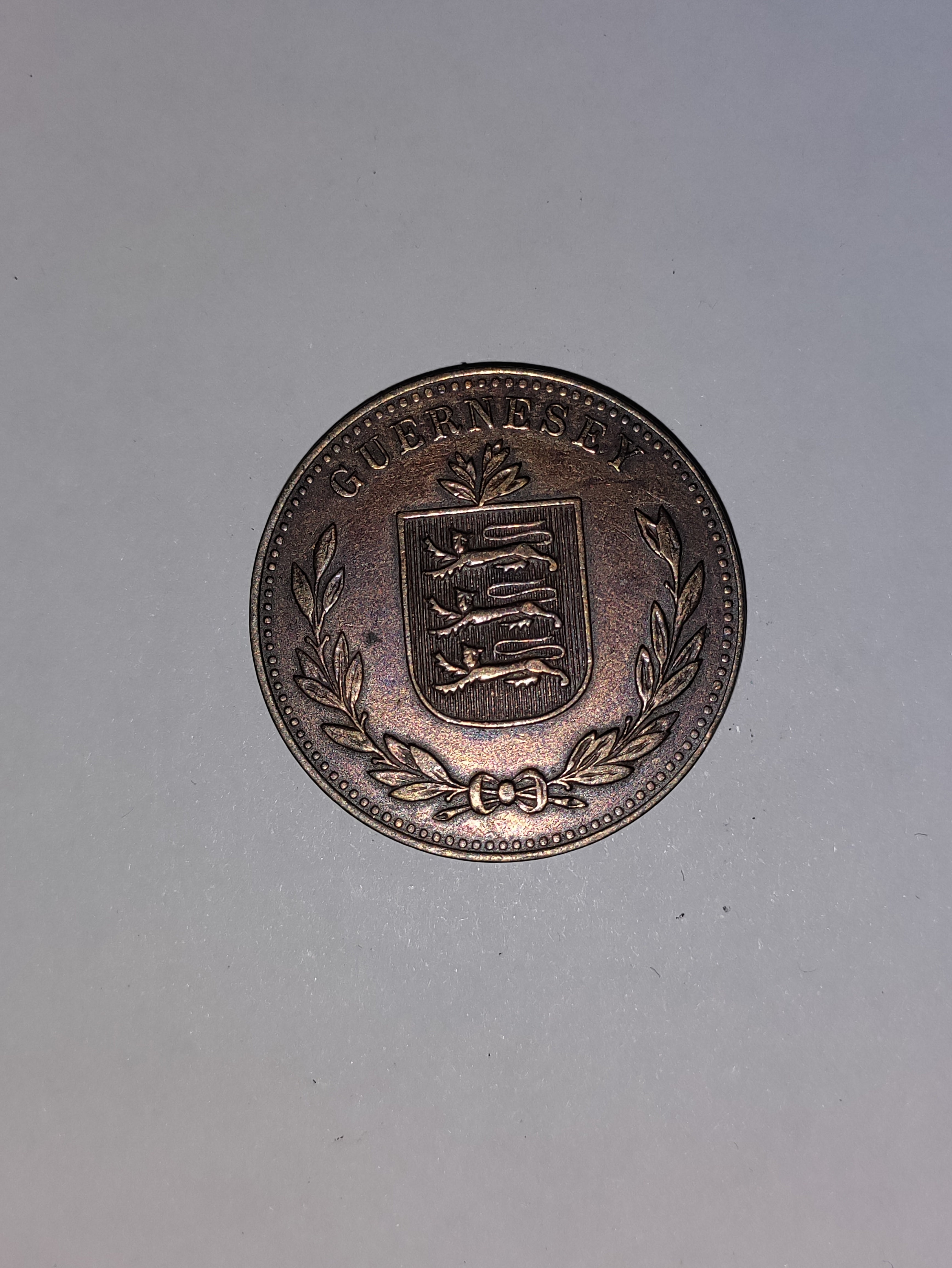 8 Doubles 1918 Guernsey