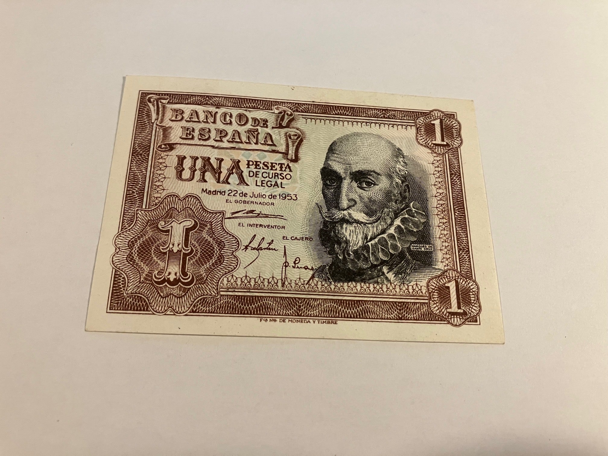 1 Peseta 1953 Spain