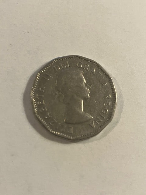 5 Cents 1958 Canada