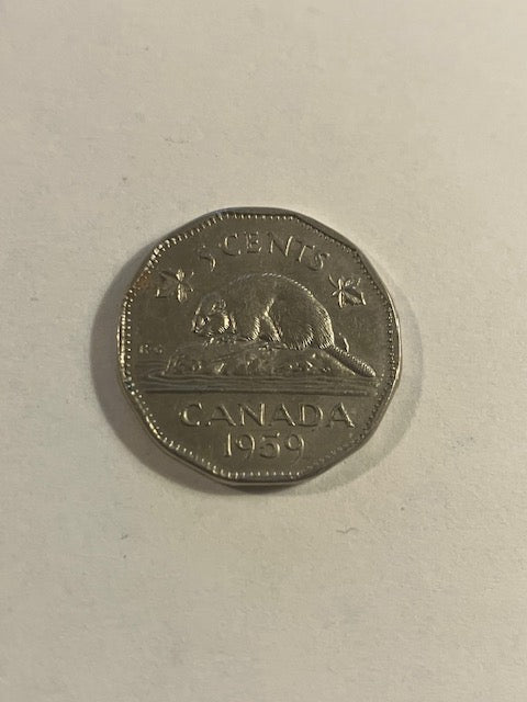 5 Cents 1959 Canada