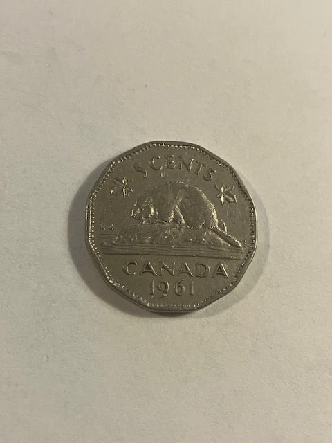 5 Cents 1961 Canada