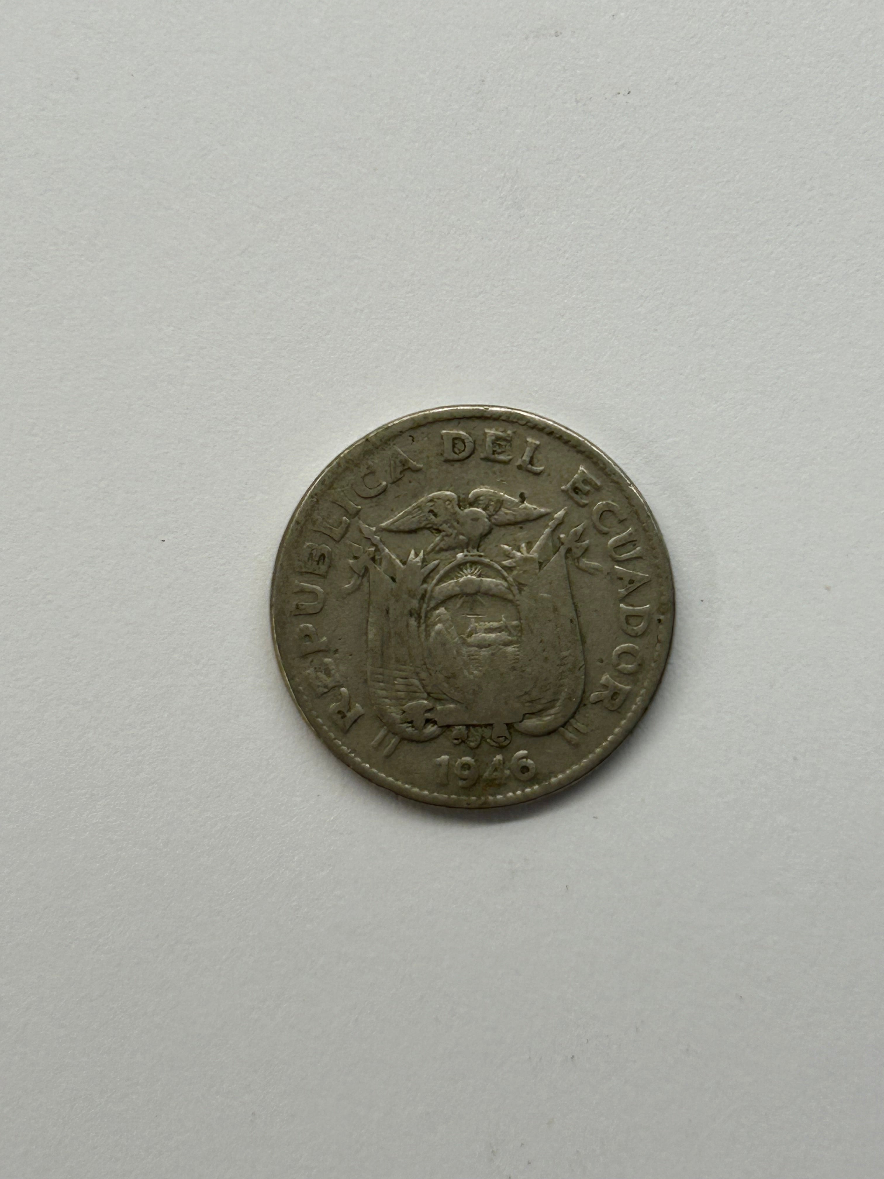 20 Centavos Ecuador 1946