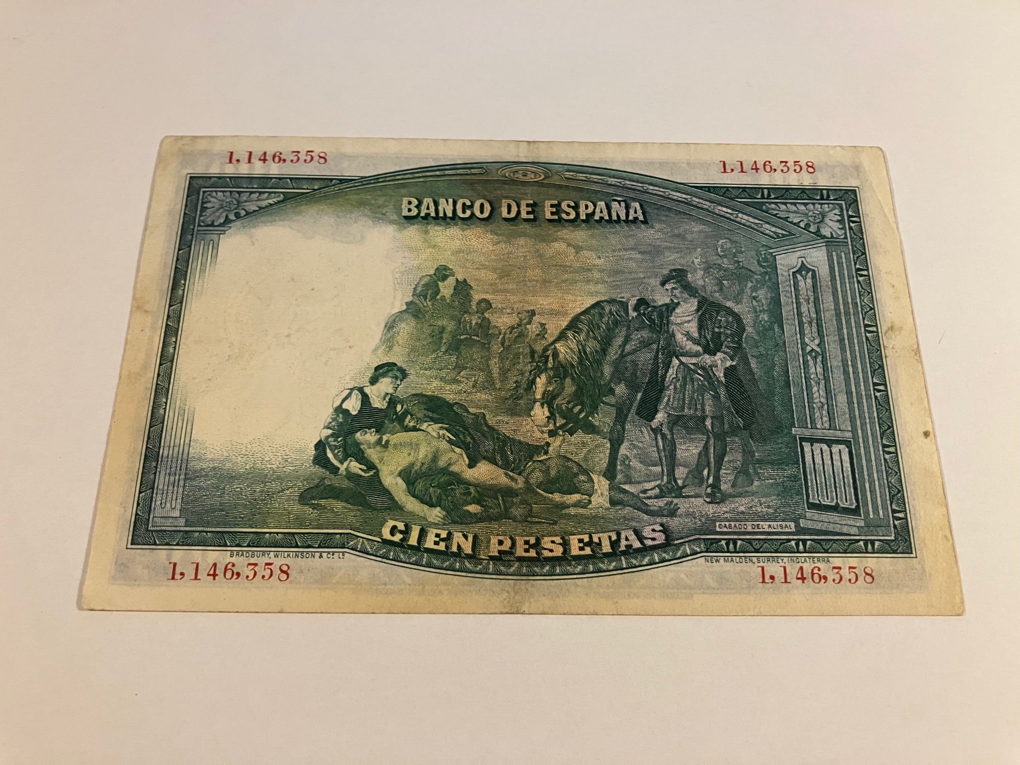 100 Pesetas 1931 Spain