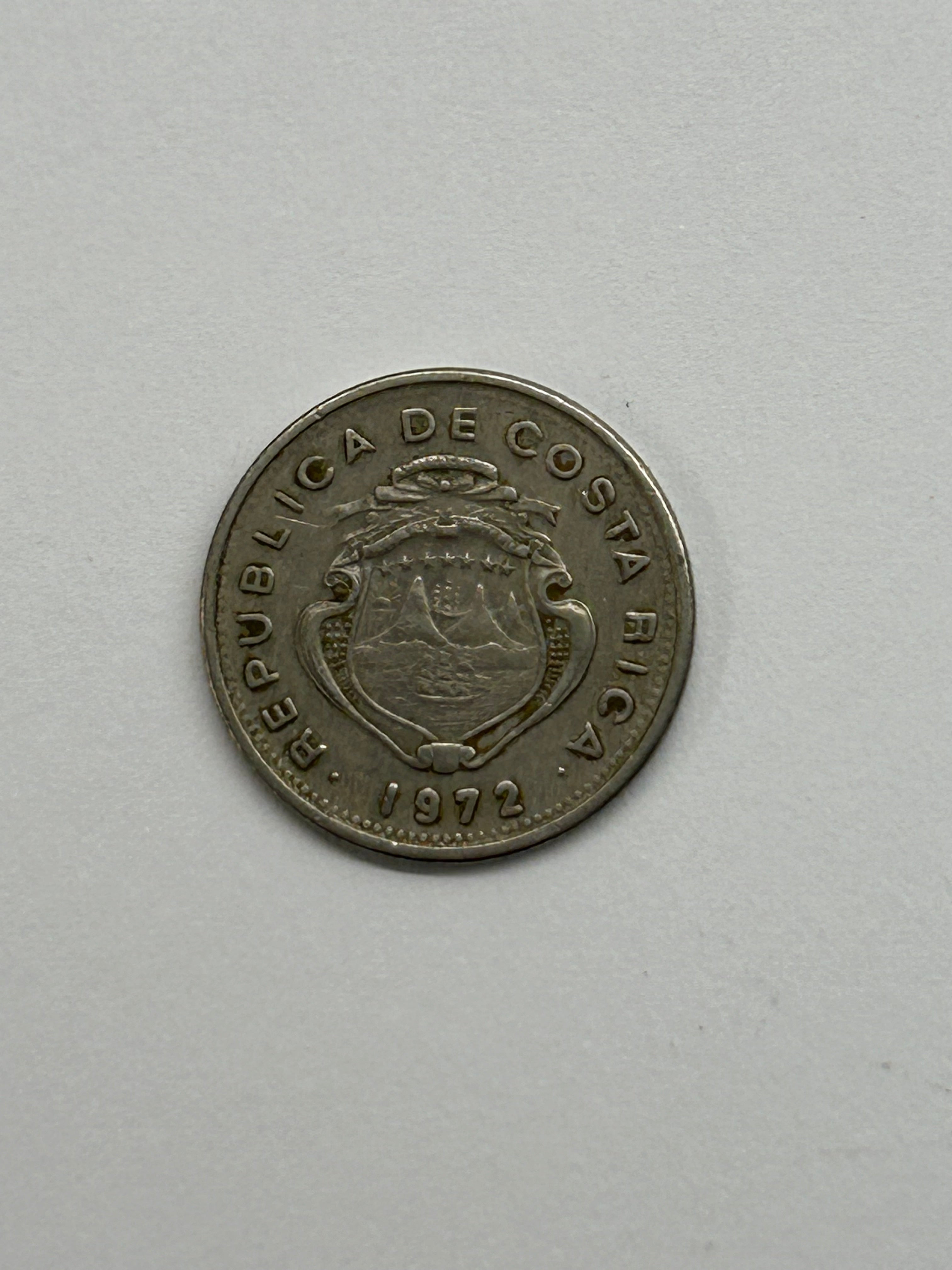 10 Centimos Costa Rica 1972