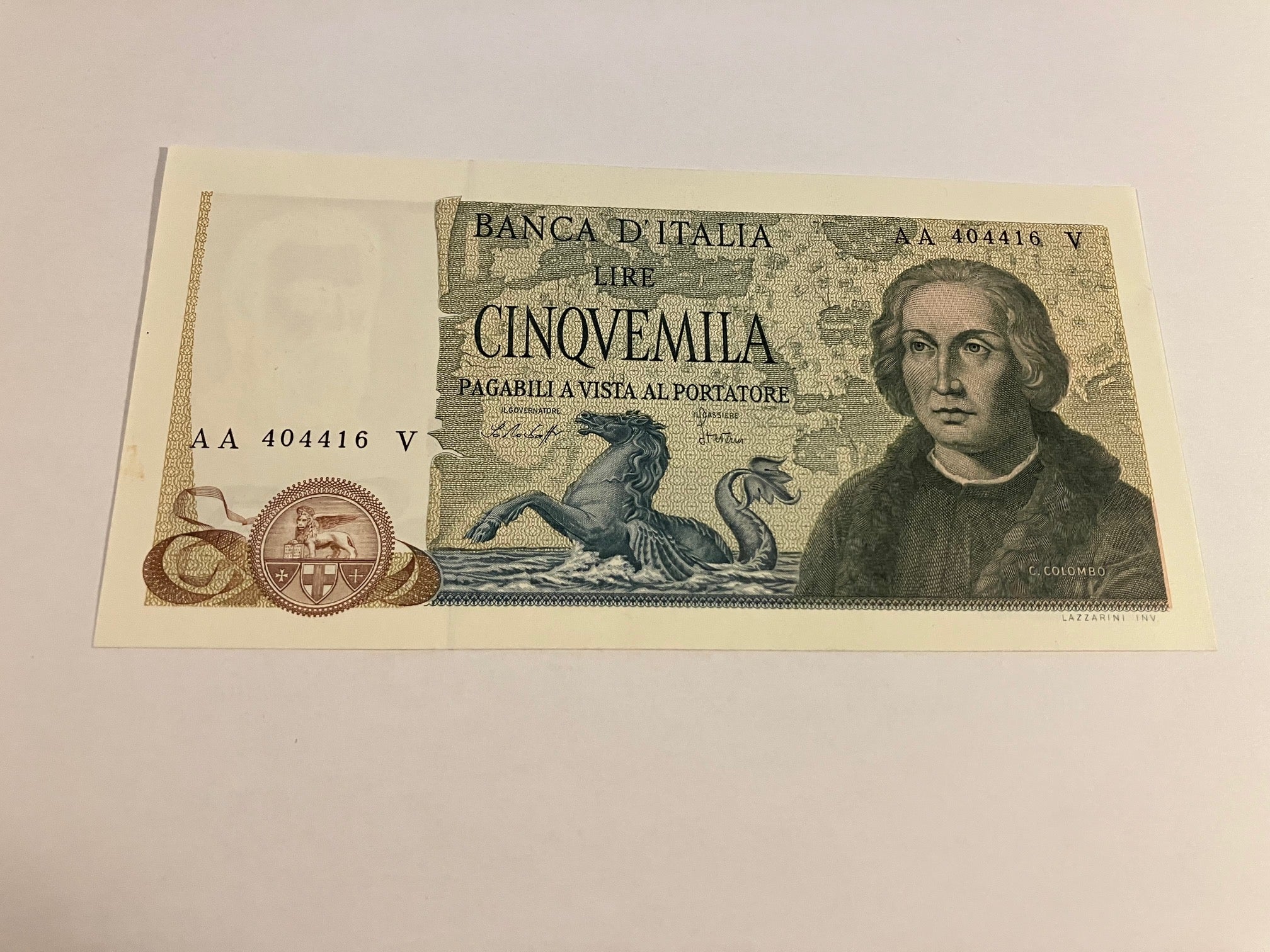 5000 Lira Italy